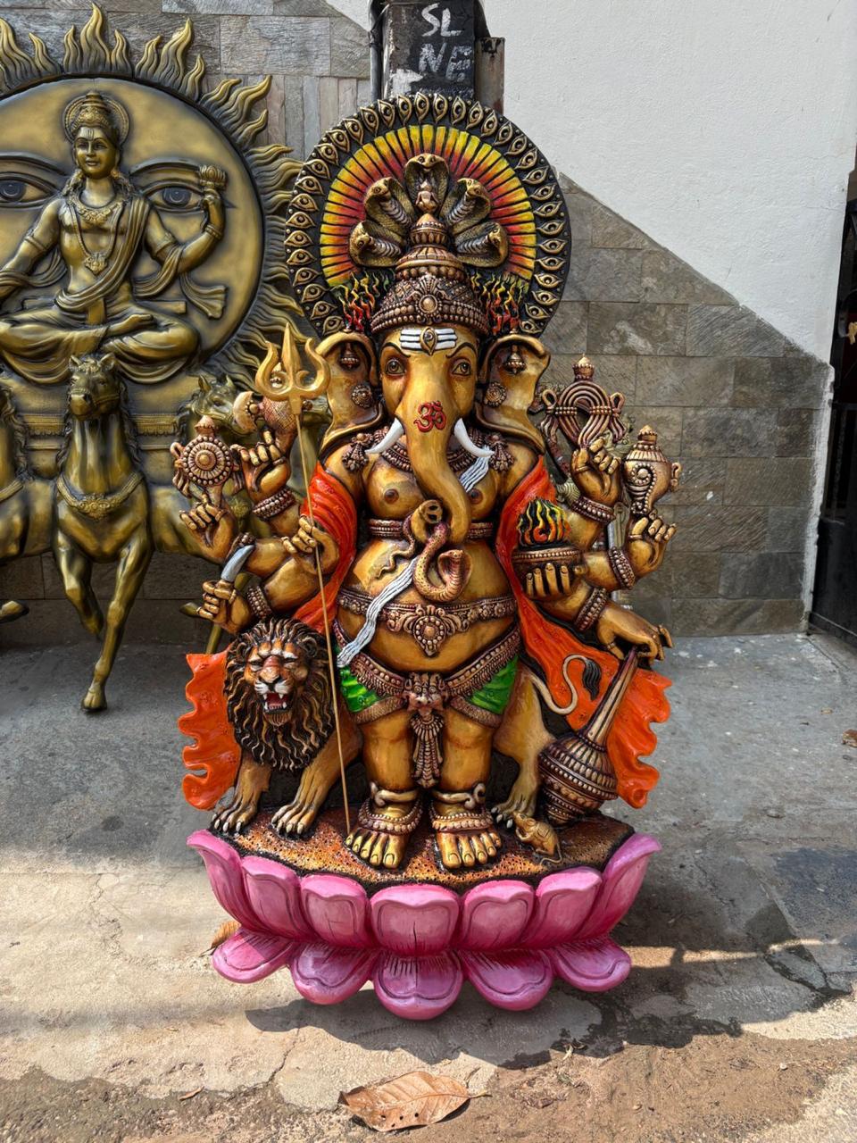 Drushti Ganesha 5*3 feet
